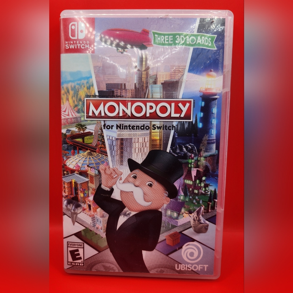 Nintendo Switch Monopoly Board Video Game - Picture 1 of 2